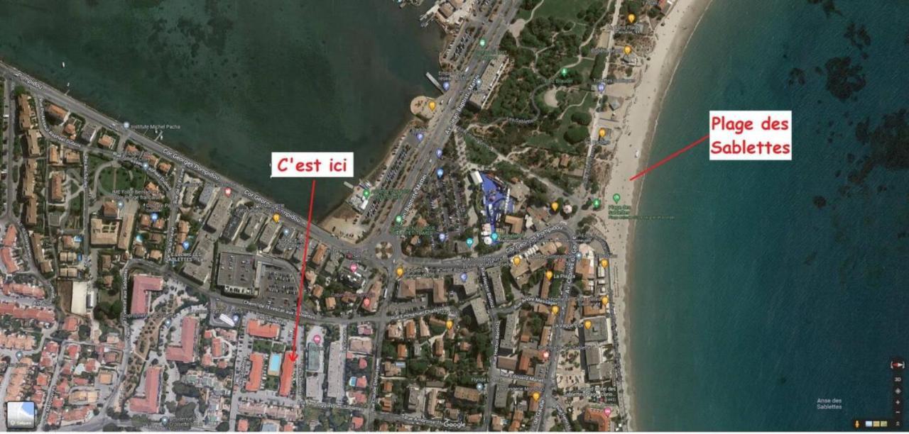 Charmant Appart. 500M Plages Des Sablettes La Seyne-sur-Mer Exterior photo
